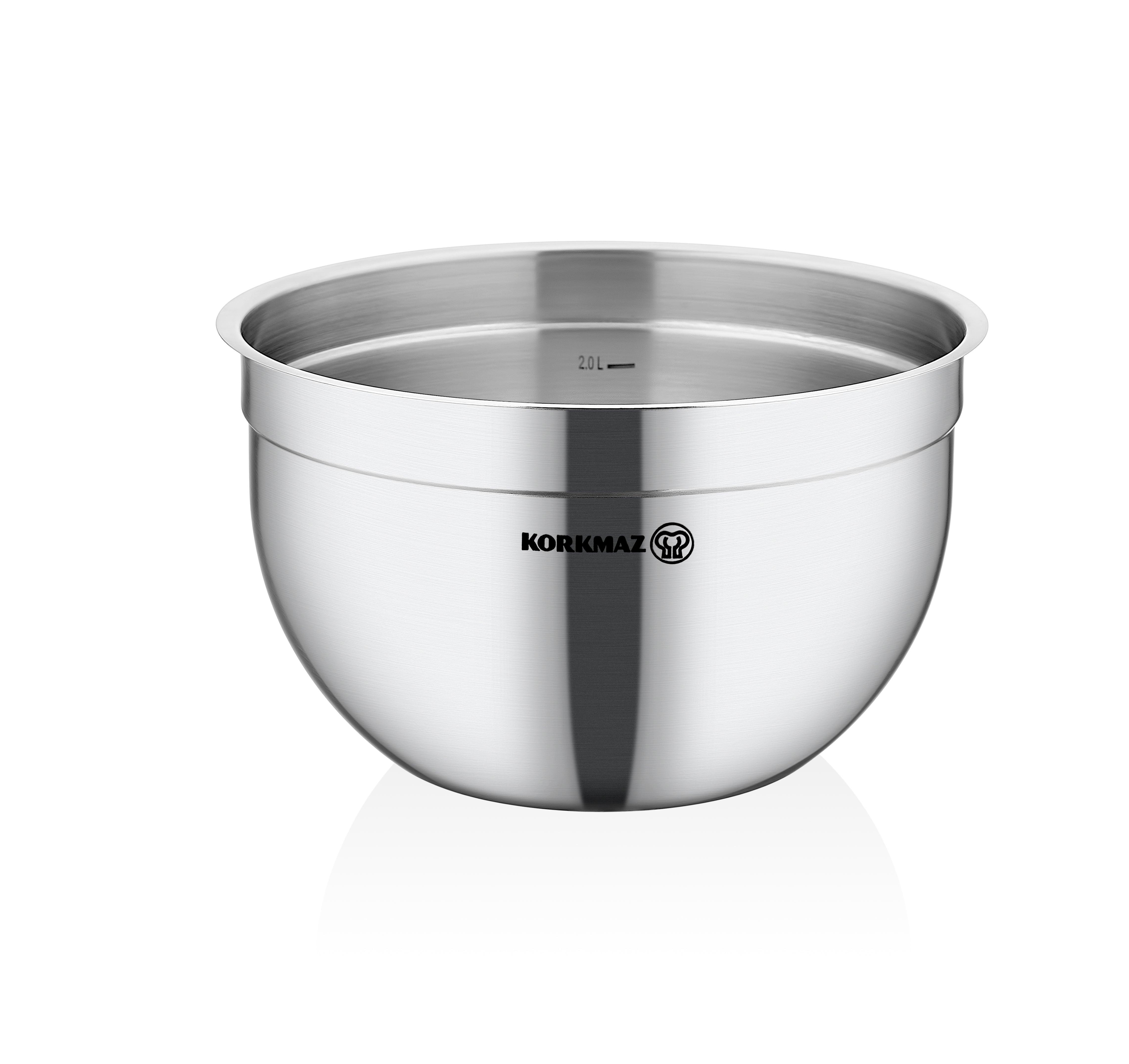 Korkmaz Bowl Mezclador de Acero Inoxidable Proline