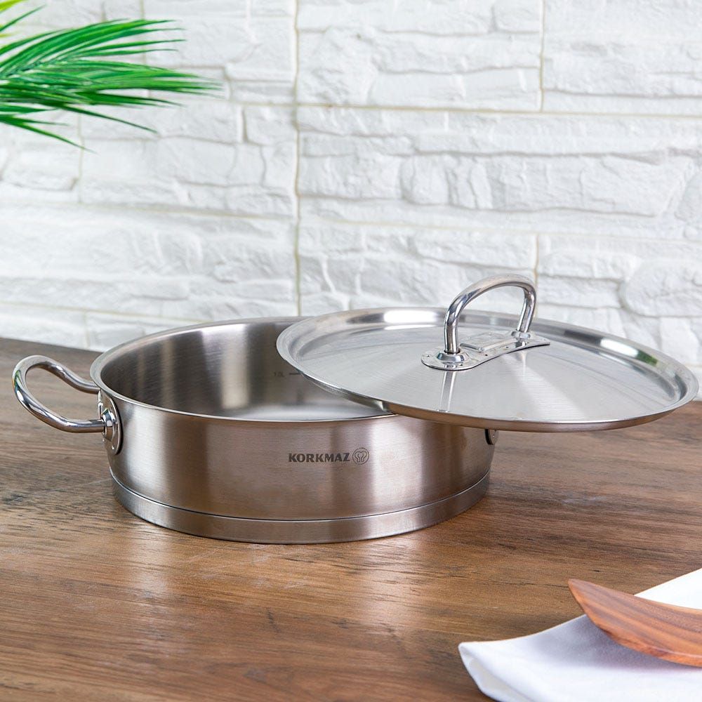 Korkmaz Cacerola Baja Proline