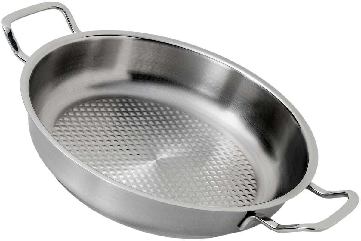 Fissler Cacerola con fondo Novogrill de 24 cm