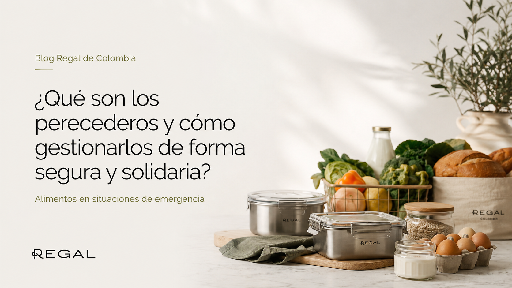 Alimentos en situaciones de emergencia: ¿Qué son los perecederos y cómo gestionarlos de forma segura y solidaria?