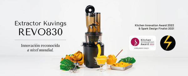 Kuvings REVO830 – Reconocimientos Internacionales Kitchen Innovation Award 2022 & Spark Design Award Finalist 2021