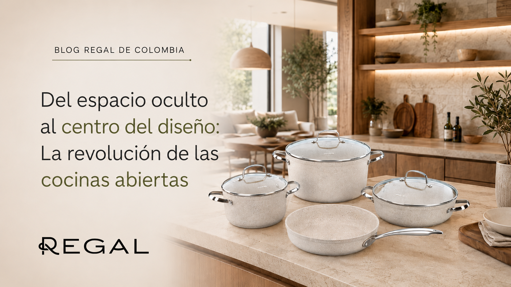 Del espacio oculto al centro del diseño: La revolución de las cocinas abiertas