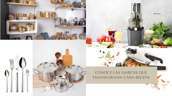 Cinco marcas, un solo propósito: transformar tu cocina en un espacio de bienestar y excelencia.