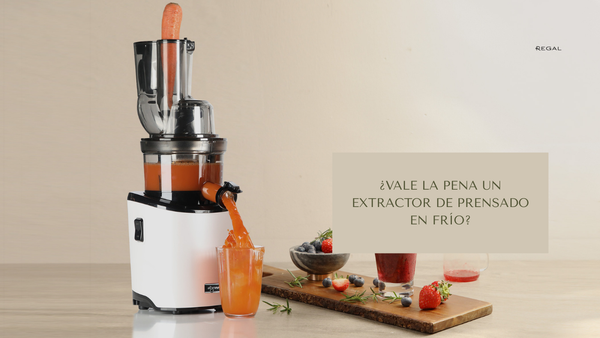¿Vale la pena un extractor de prensado en frío?