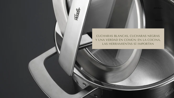 Cucharas blancas, cucharas negras y una verdad en común: en la cocina, las herramientas sí importan