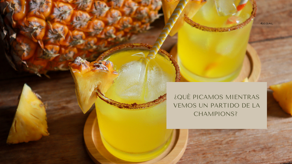 ¿Qué picamos mientras vemos un partido de la Champions? Snacks y sodas saludables para vibrar con el fútbol
