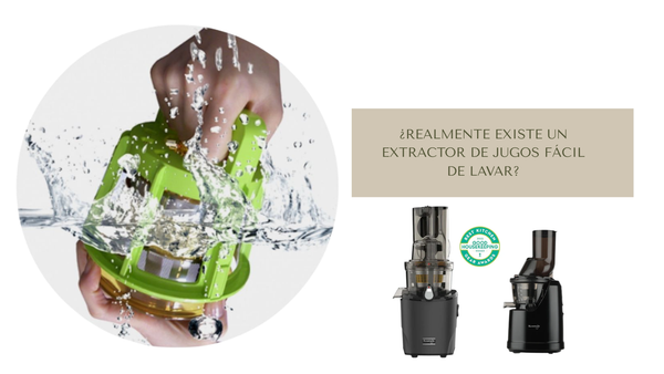 ¿Realmente existe un extractor de jugos fácil de lavar?