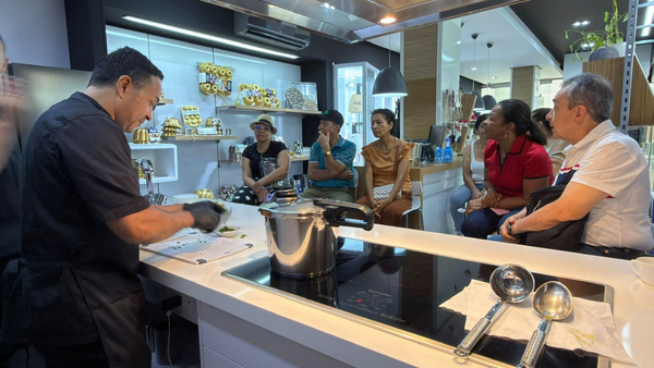Una experiencia para cocinar, aprender y compartir: así vivimos nuestra clase Fissler & Kuvings en Regal Medellín