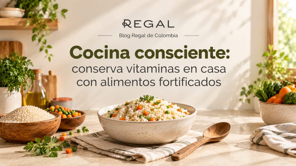 Cocina consciente: Conserva vitaminas en casa con alimentos fortificados
