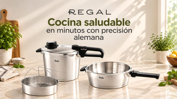 Fissler: Cocina Saludable en Minutos con Precisión Alemana