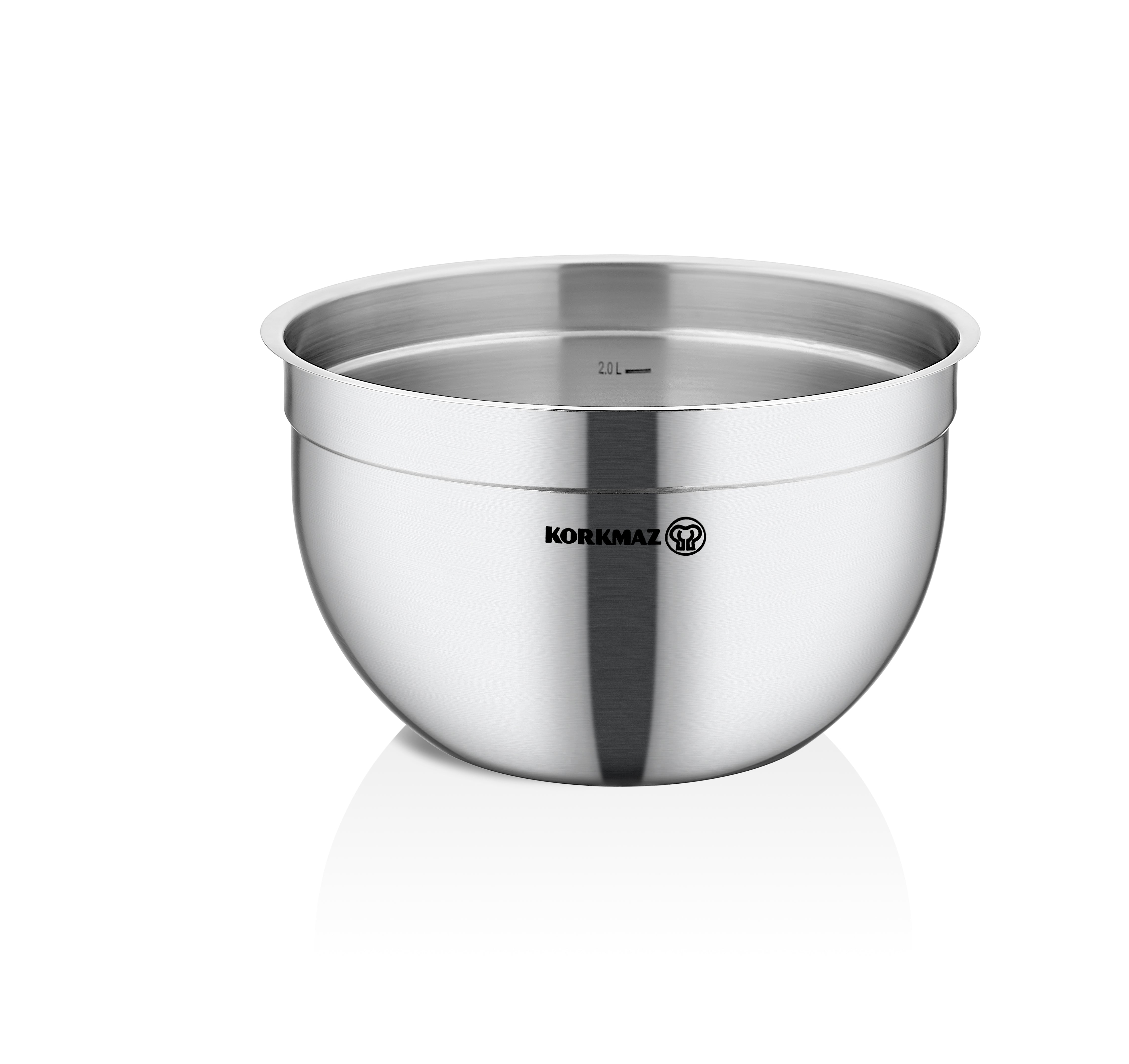 Korkmaz Bowl Mezclador de Acero Inoxidable Proline
